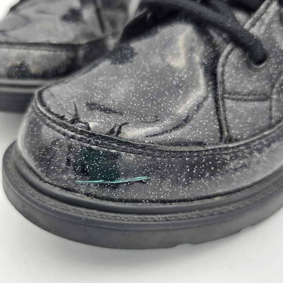 UGG Girls' Ashton Glitter Booties - Big Kids 4, Glitter Black - Picture 5 of 16